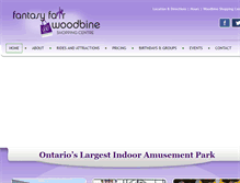 Tablet Screenshot of fantasyfair.ca